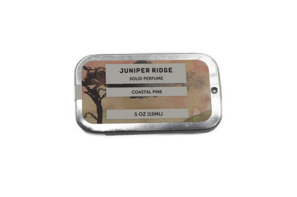 Juniper Ridge Solid Perfume- Coastal Pine