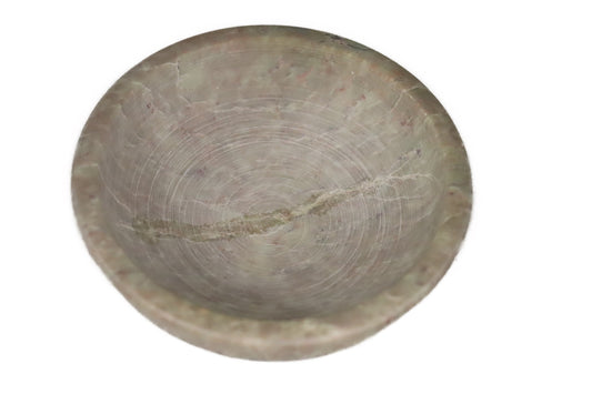 Natural soapstone smoking bowl