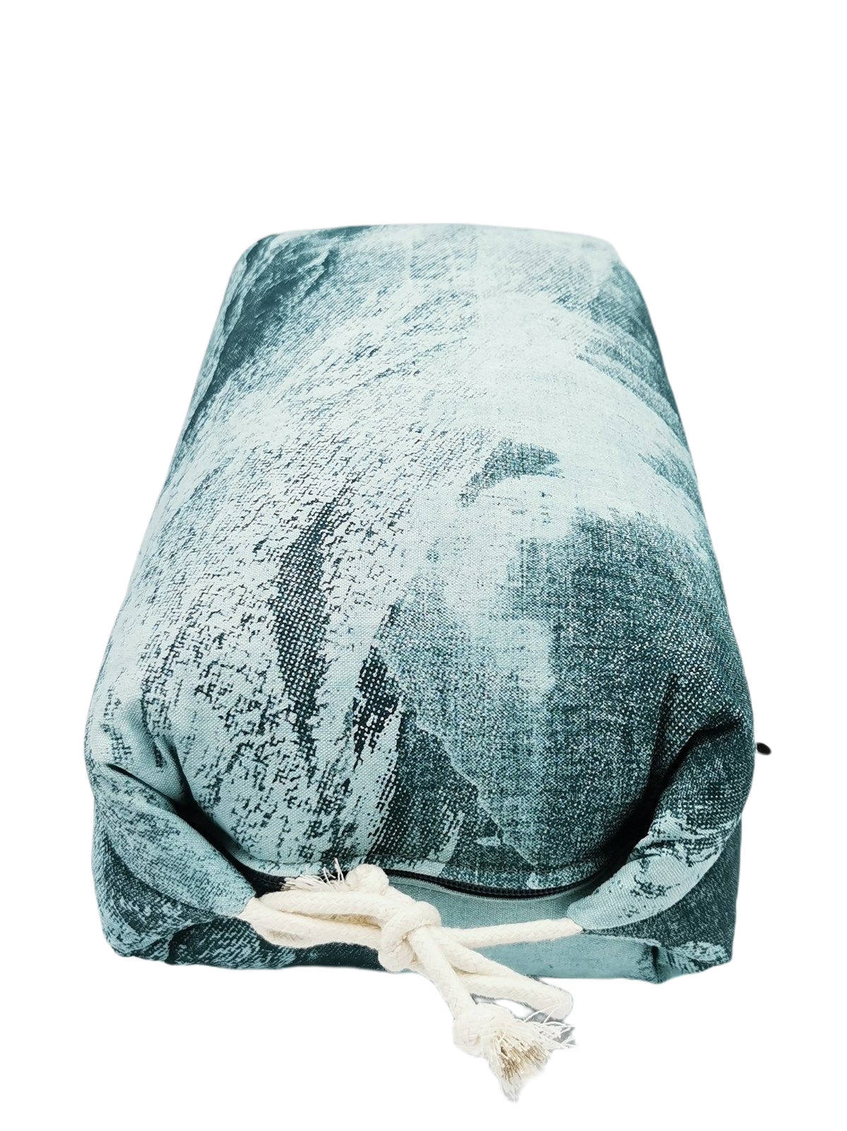 Makura cushion, turquoise/petrol 33 x18x16cm