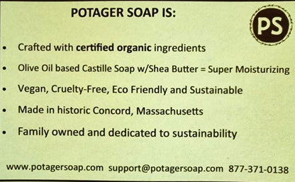 Potager Soap Rosemary Lemongrass 128g