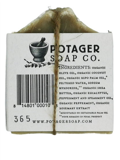 Potager Soap Eucalyptus Mint 128g