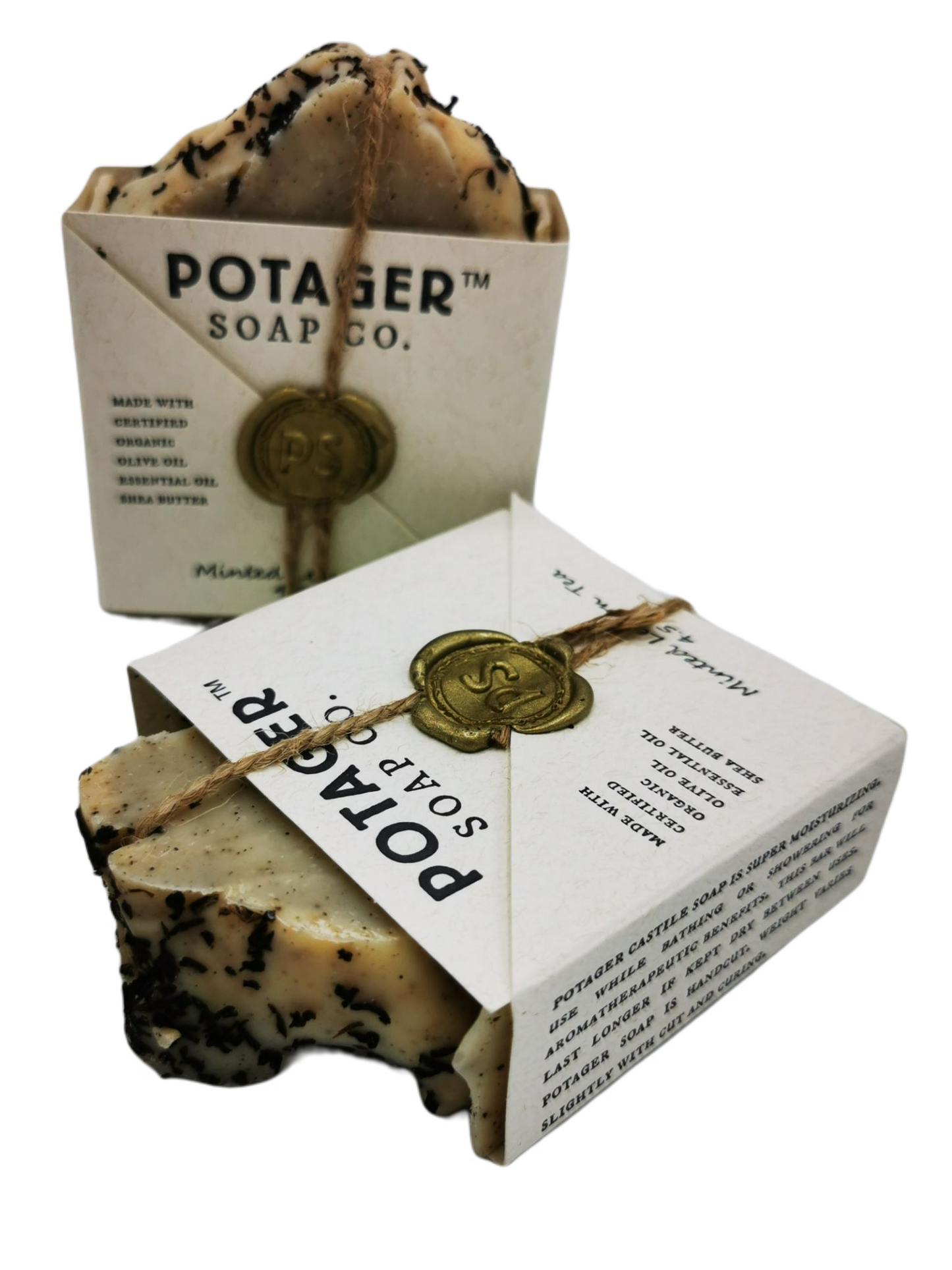 Potager Soap Mint Lemon Tea 128g