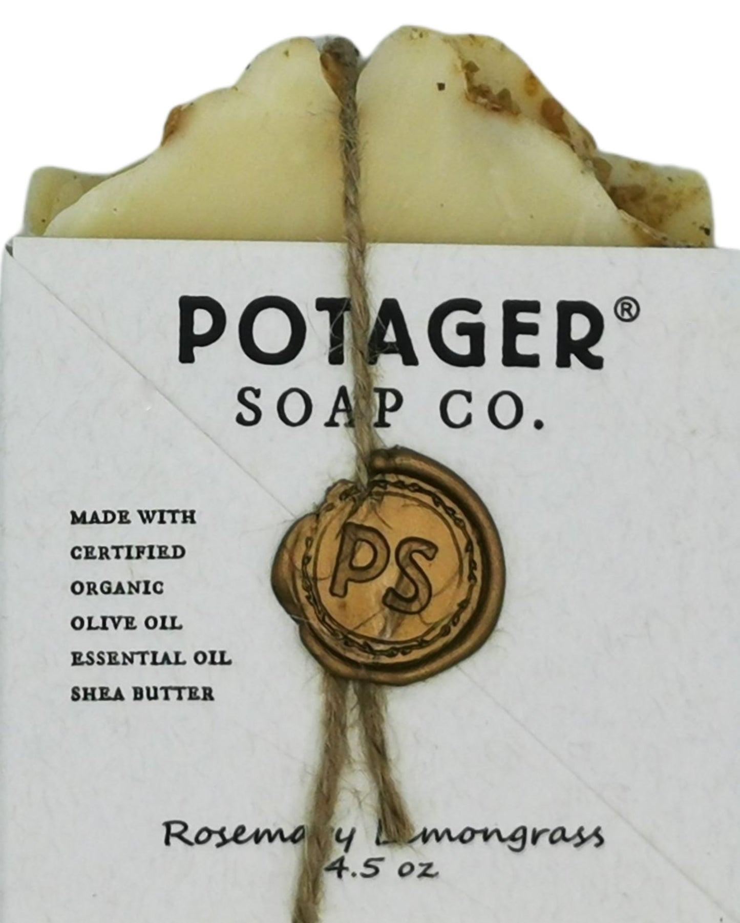 Potager Soap Rosemary Lemongrass 128g