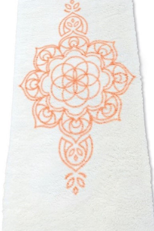 Yoga mat made of new wool Mandala 85x198cm